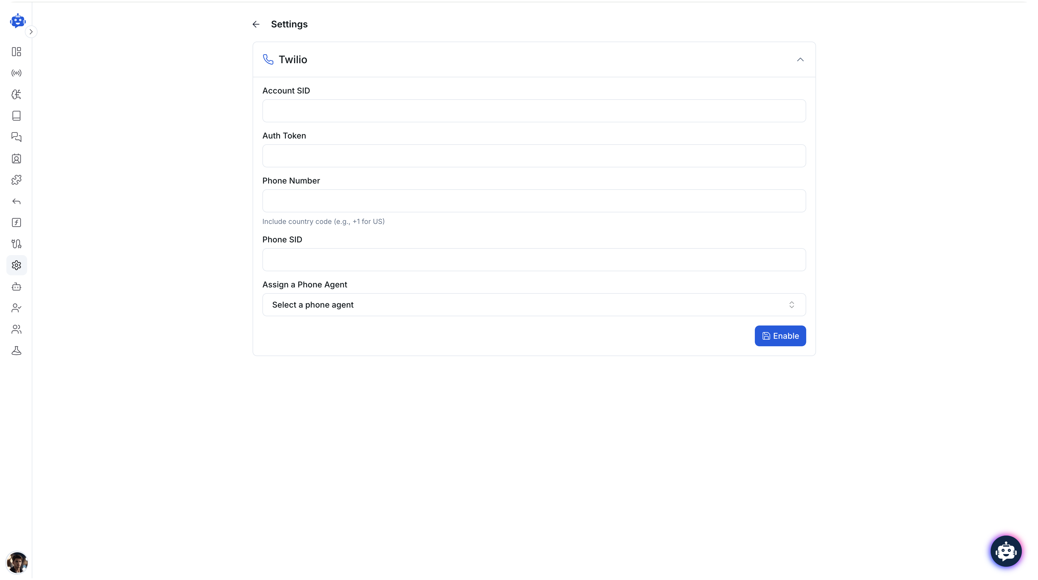 Integration Configuration